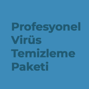 Profesyonel Virüs Temizleme Paketi