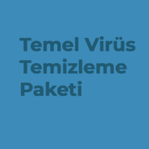 Temel Virüs Temizleme Paketi